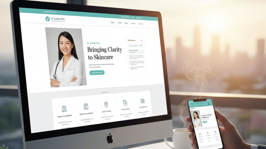 برندینگ پزشک با سایت؛